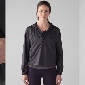 Lululemon I Put A Shell On You Cropped Quarter Jacket
